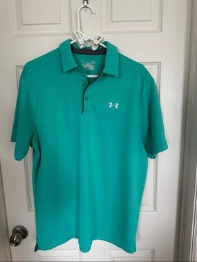 Under Armour Teal Green Men’s Performance Polo
